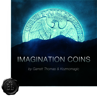 Imagination Coins Euro by Garrett Thomas and Kozmomagic-SALE