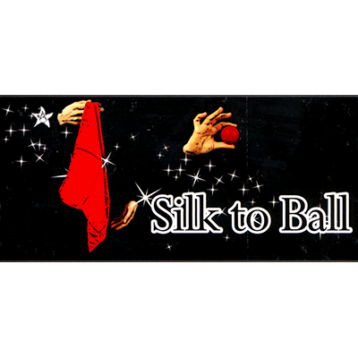 Silk to Ball Red (Automatic) by JL Magic - Trick-SALE