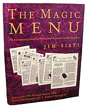Magic Menu: Years 1 through 5 - Book-SALE