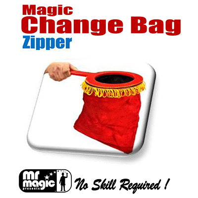 Magic Change Bag (Zipper)- by Mr. Magic-SALE