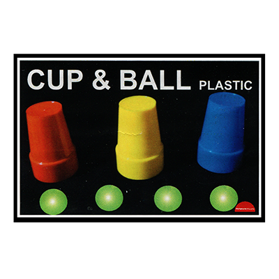 Cups and Balls (Plastic) by Premium Magic  - Trick-SALE