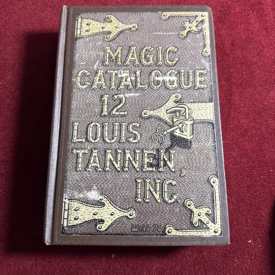 Louis Tannens Catalog Of Magic #12 1978 ESTATE