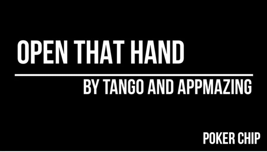 Open That Hand (Red Poker Chip) by Appmazing and Tango Magic (PK006)