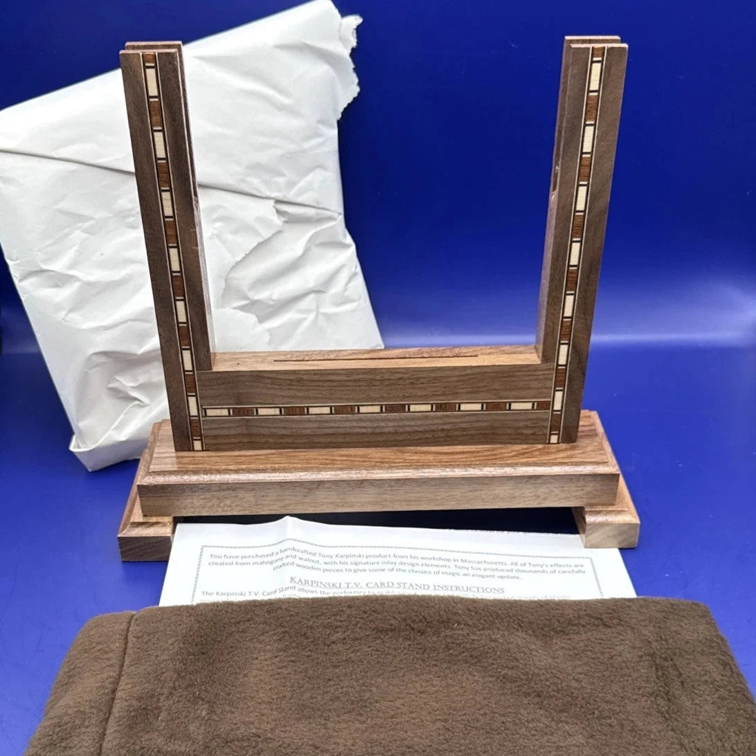 Television TV Card Frame - Tony Karpinski - Handcrafted