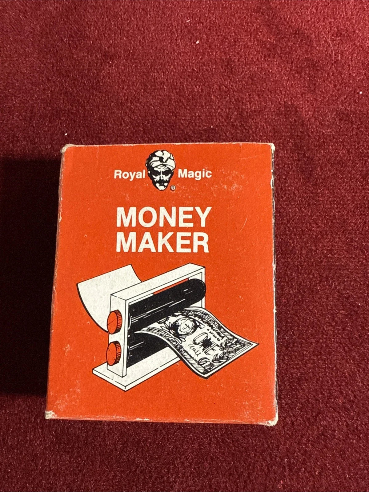 VNTG Royal Magic Money Maker NOS Easy To Do Magic Beginner - Blank Paper To Bill