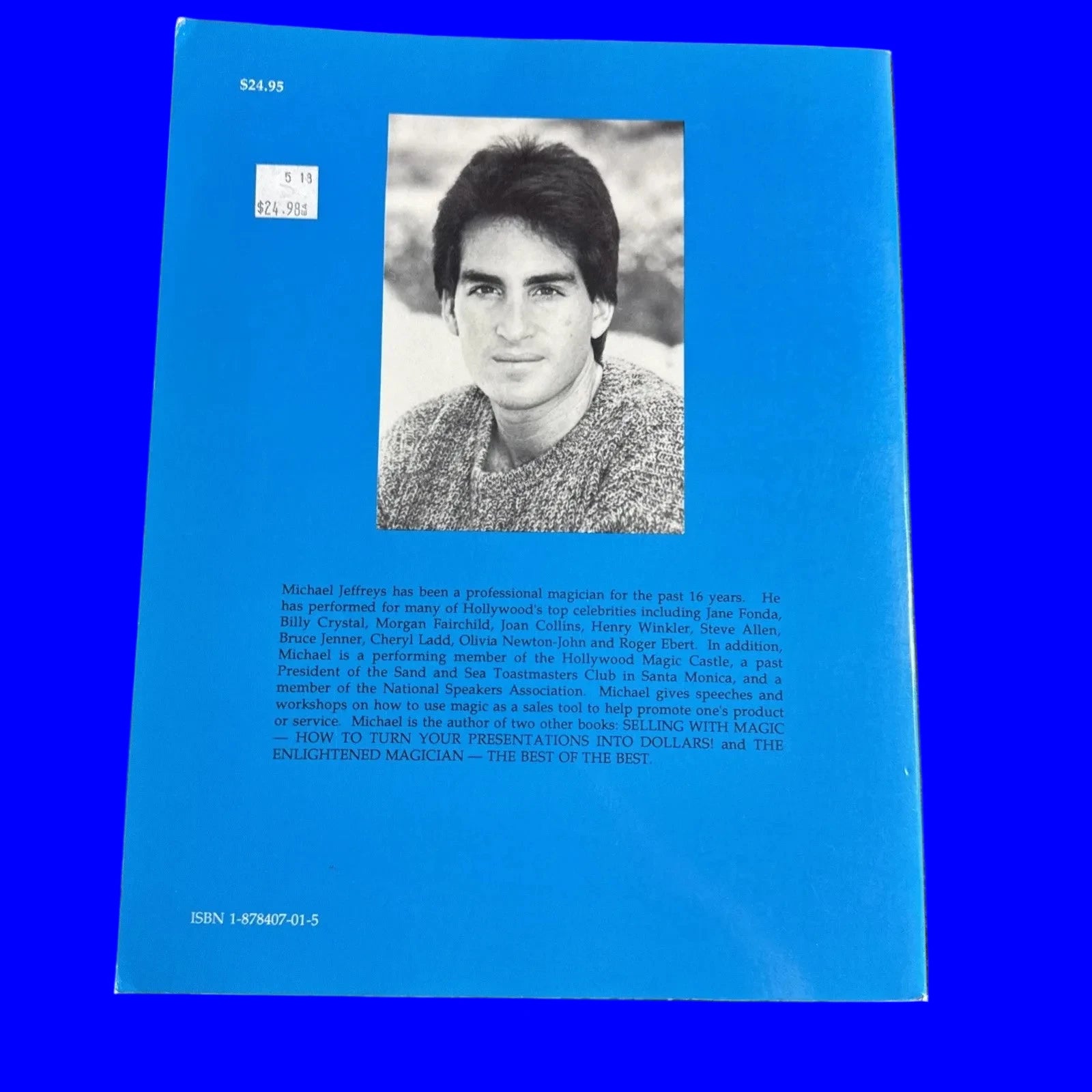 Speaking With Magic by Michael Jeffreys 1st Ed ESTATE