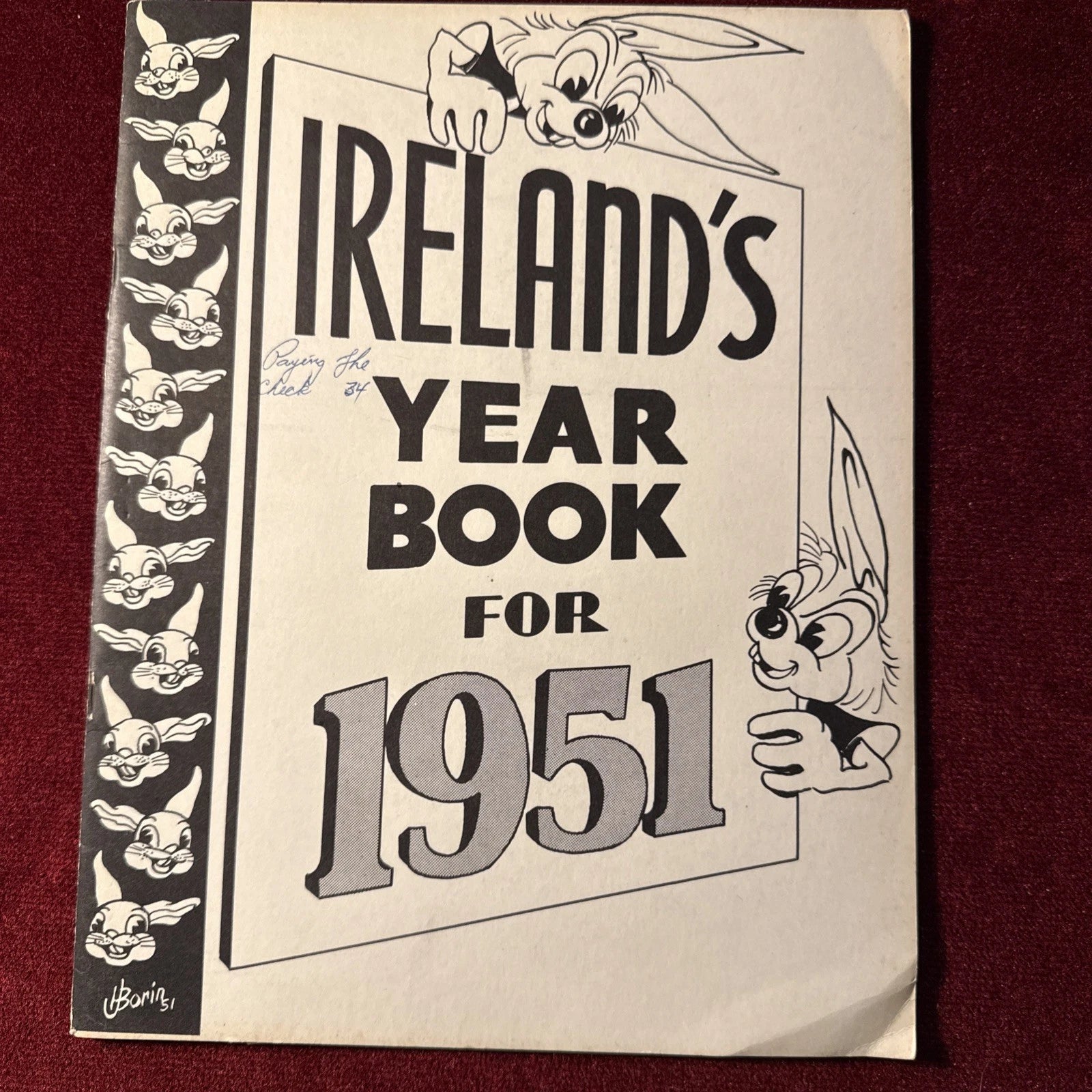 Ireland Magic Company Yearbook 1951 - Annual Magic Magazine