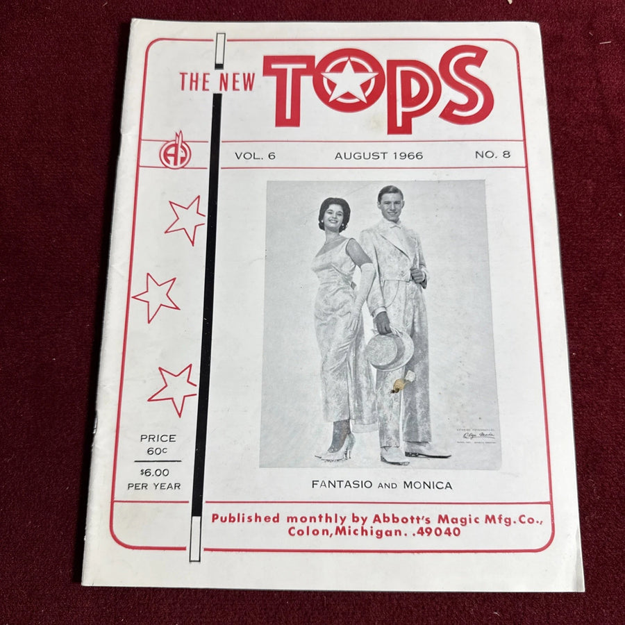 TOPS Magic Magazine VNTG Abbott’s February 1966 Vol 6 #8 Fantasio & Monica