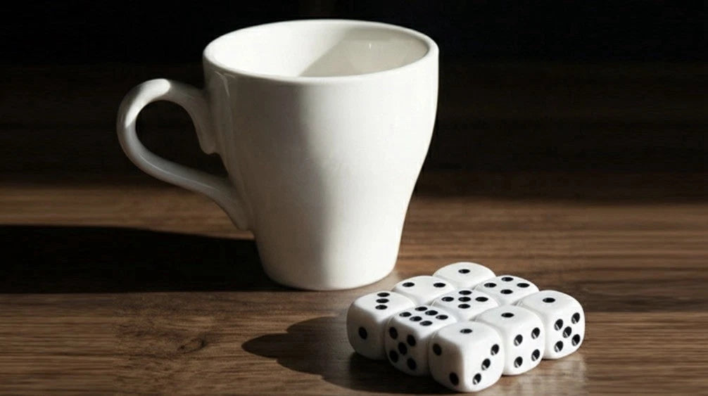 Forcing Cup (Large) by Magic Express Magic Trick-Mentalism-ACAAN-Dice-EDC