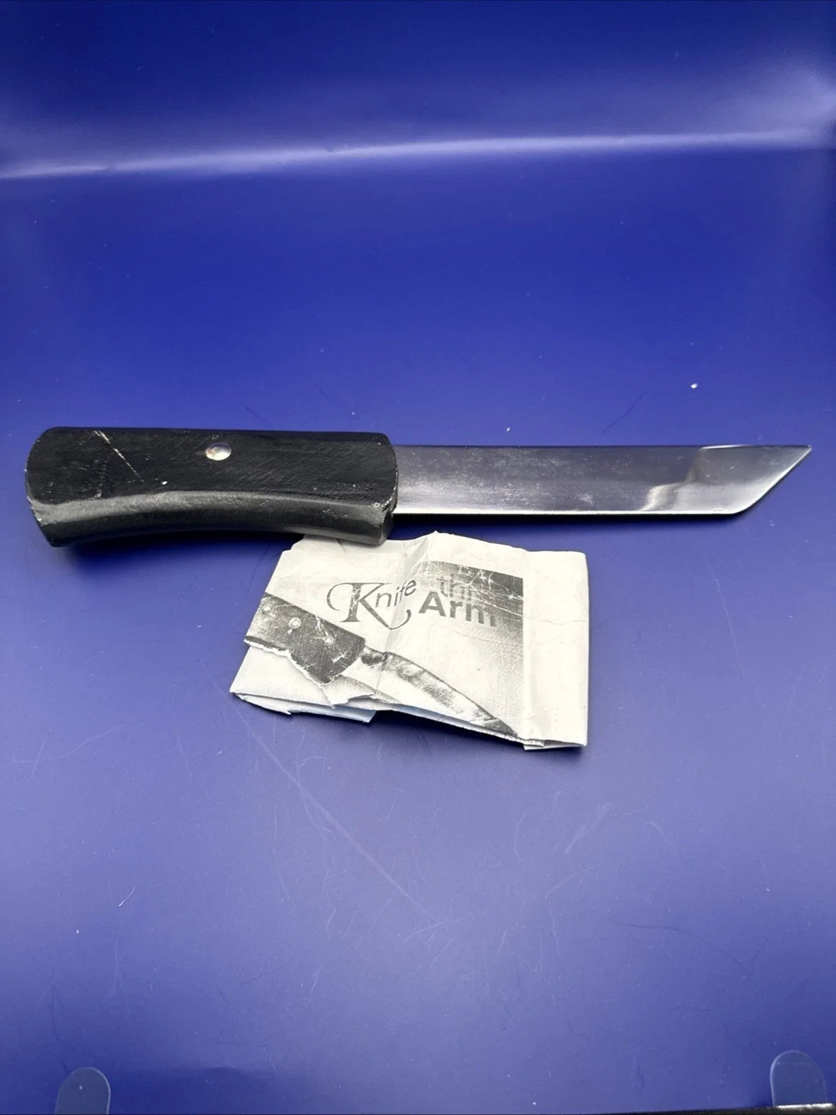 Knife Thru Arm Magic Trick - Bizarre - Comedy - Scary- Bloody Arm Knife