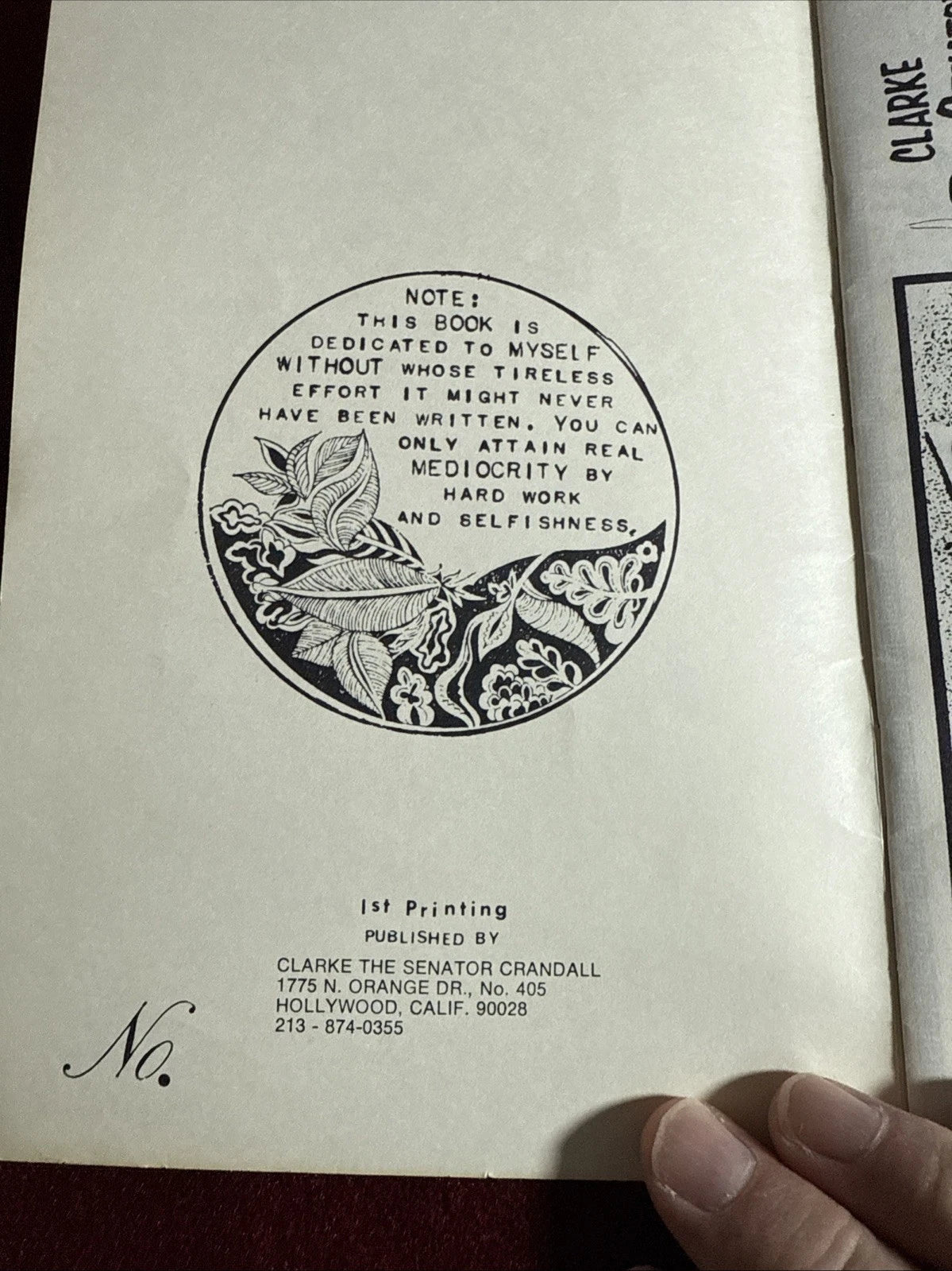 How To Stack Dice For Fun & No $ Senator Crandall  1st Printing ESTATE