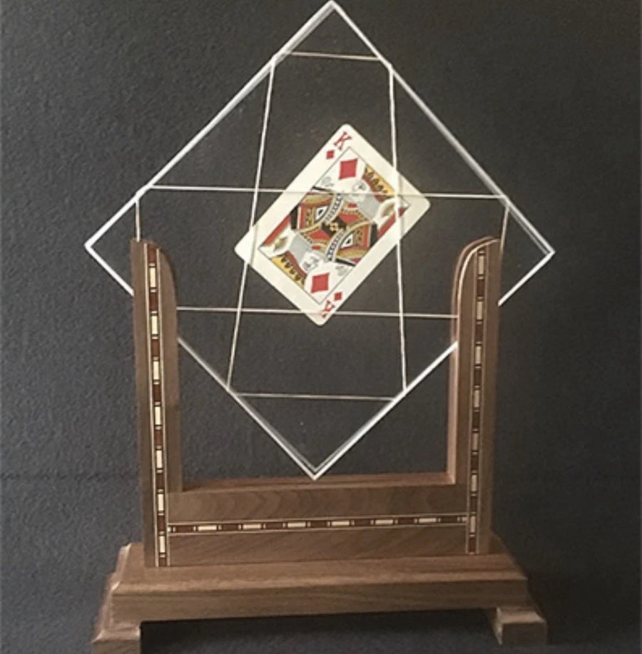 Television TV Card Frame - Tony Karpinski - Handcrafted