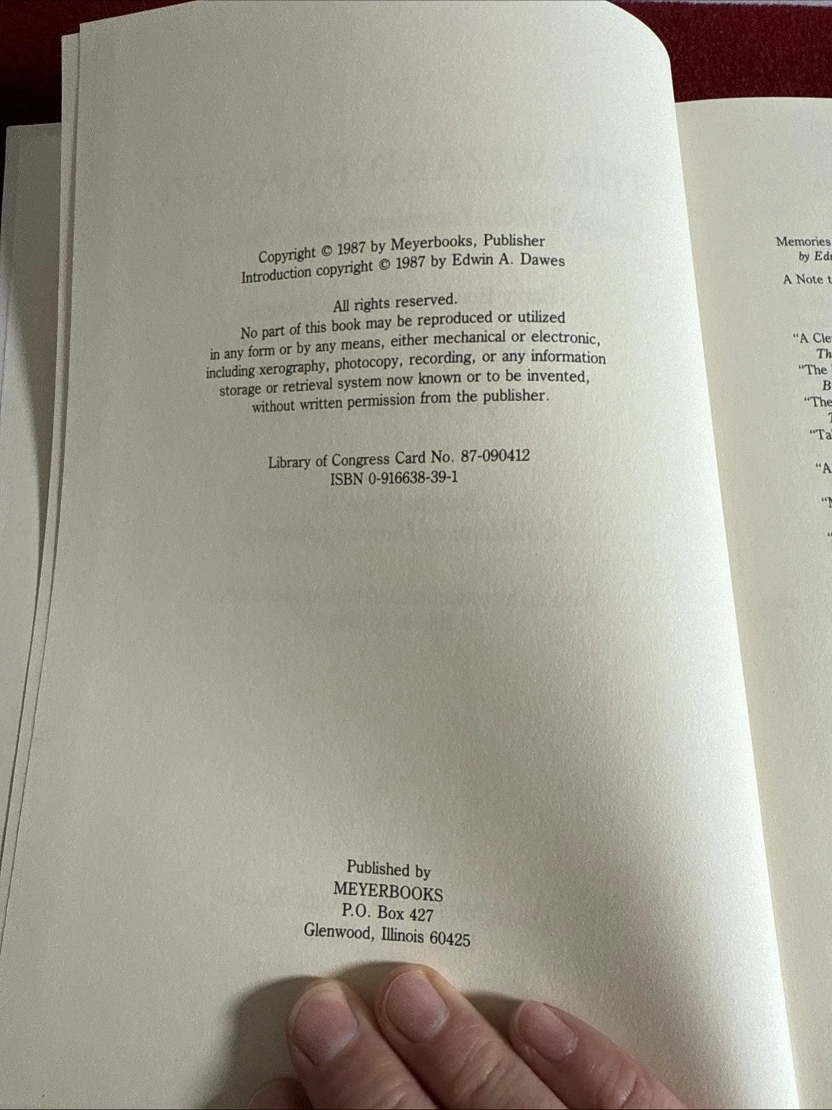 The Wizard Exposed by David Meyer - 1987 ESTATE