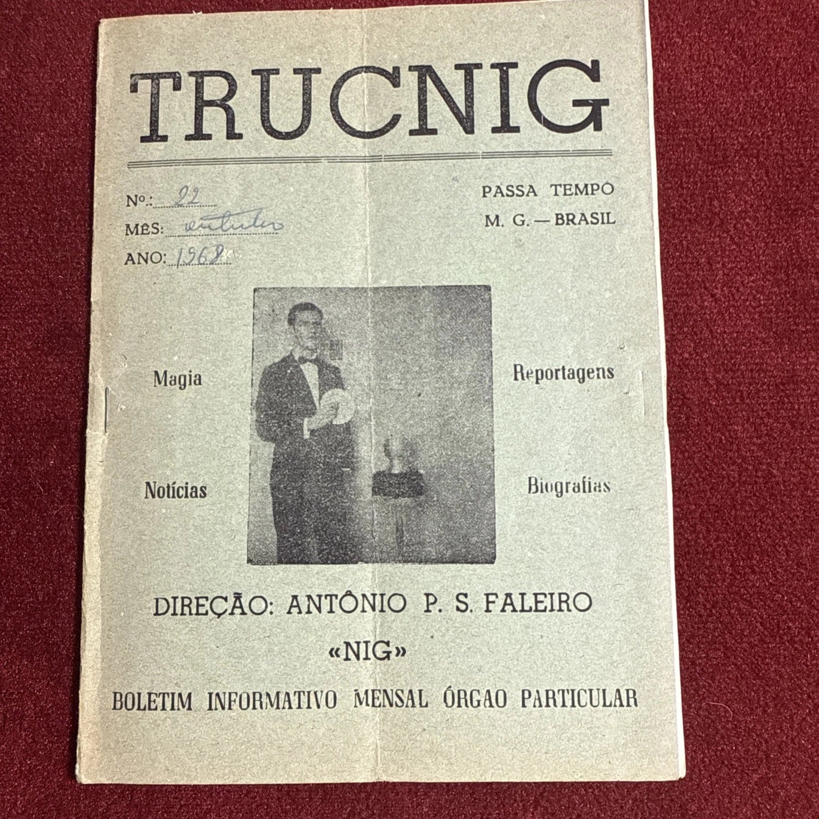 Trucnig Brazilian Magic Monthly Membership Letter - ESTATE