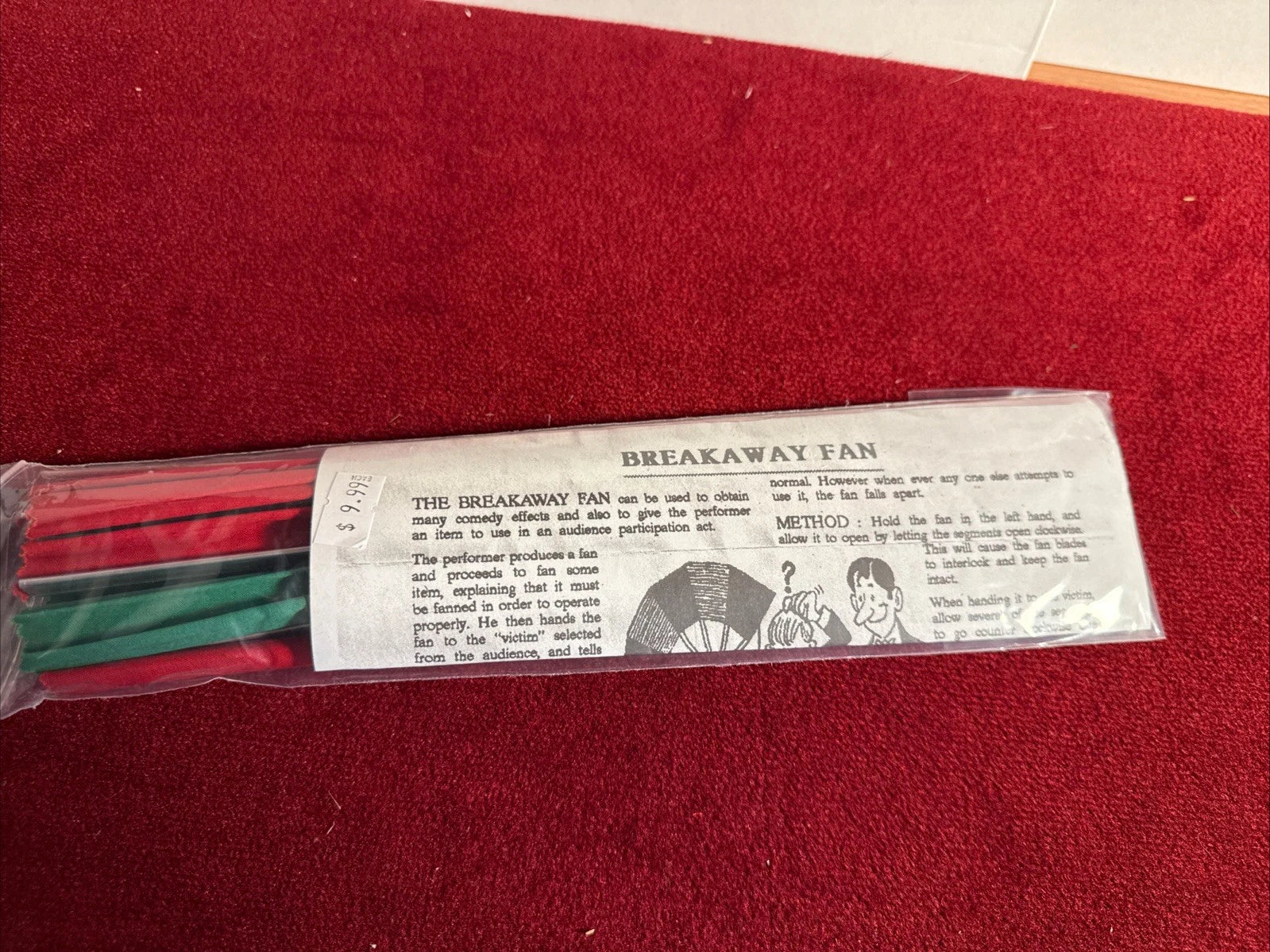 Breakaway Fan - Red/Green