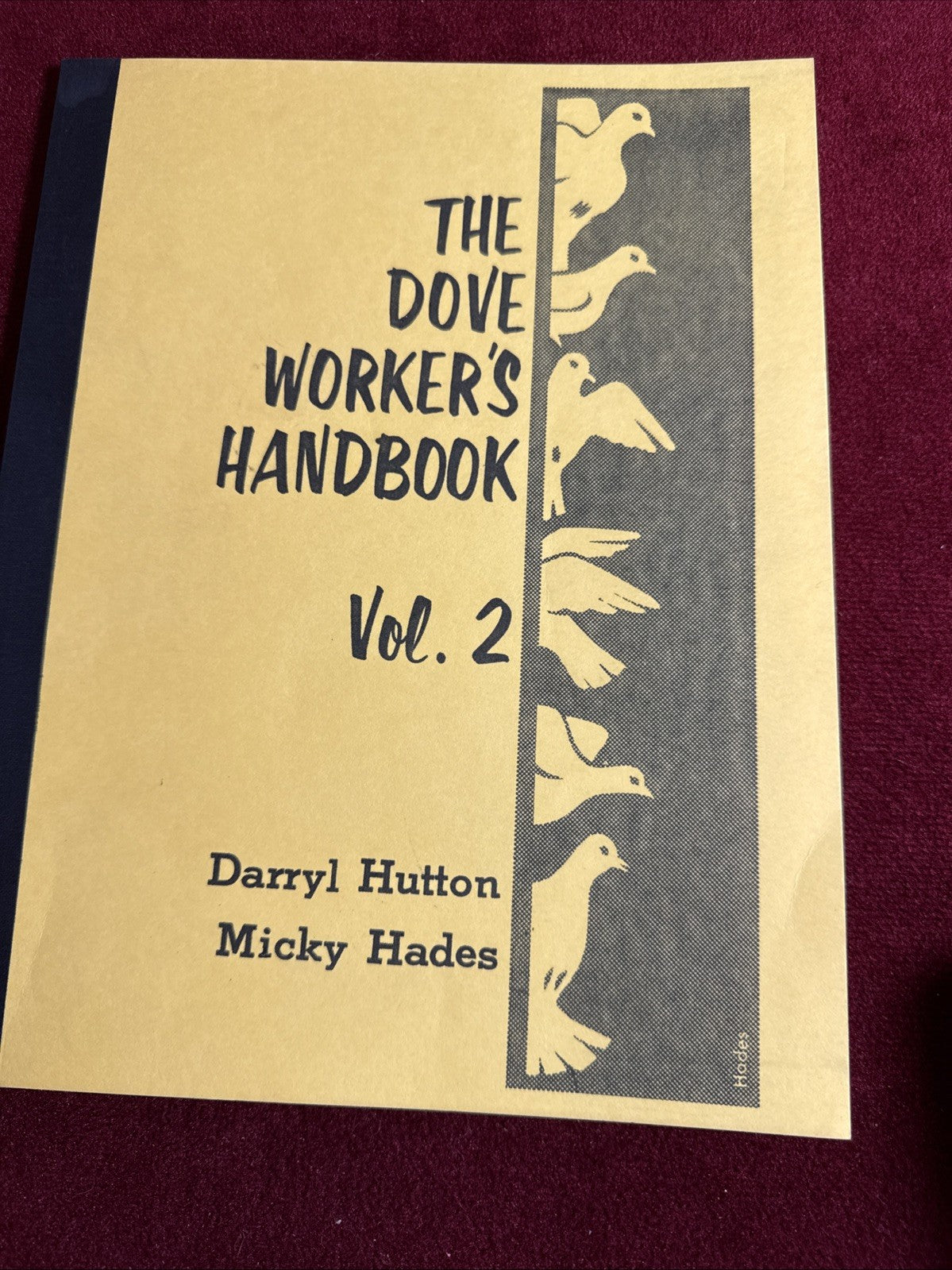 Dove Workers Handbook Vol 2 Hutton & Hades -  Magic 1969 1st Ed ESTATE