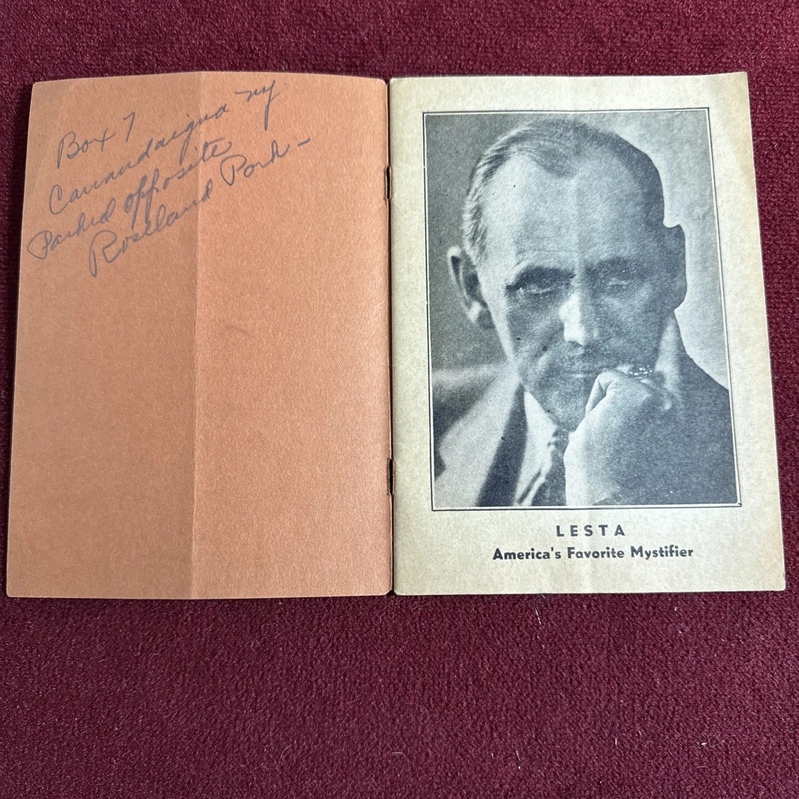 Lesta’s Handbook Of Master Magical Secrets RARE Seeing Is Believing Effaich - ESTATE