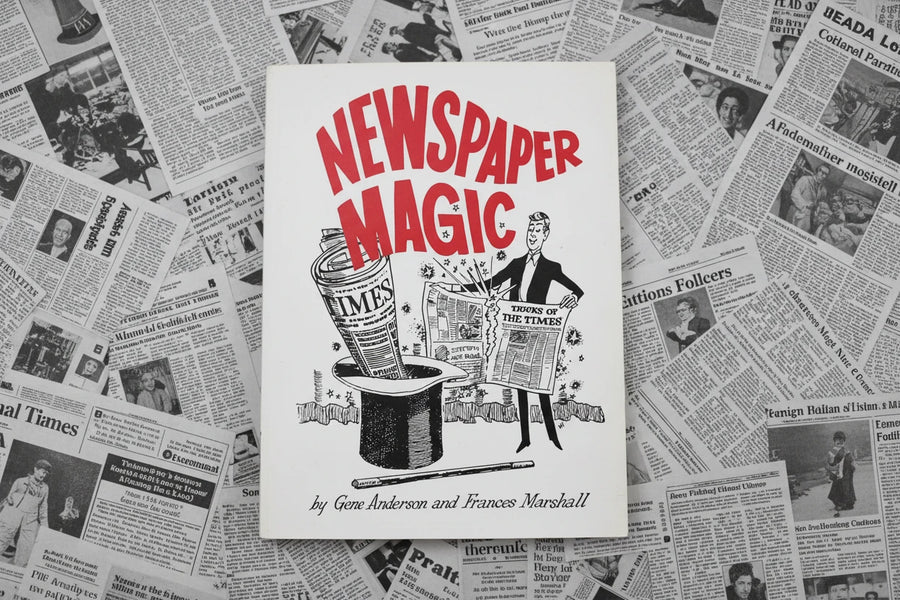 Newspaper Magic Gene Anderson & Frances Marshall ESTATE