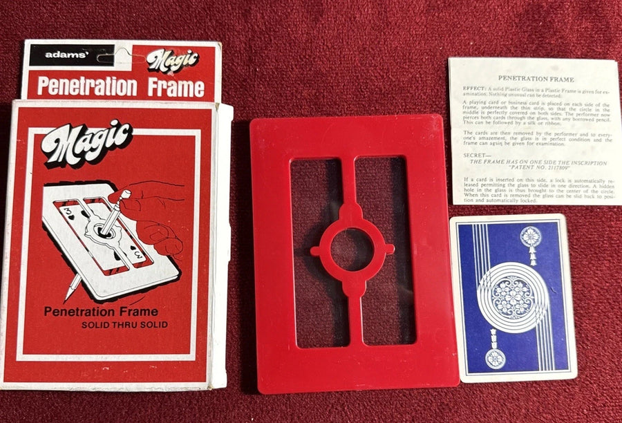 Penetration Frame Adams Magic Pencil Thru Frame - ESTATE