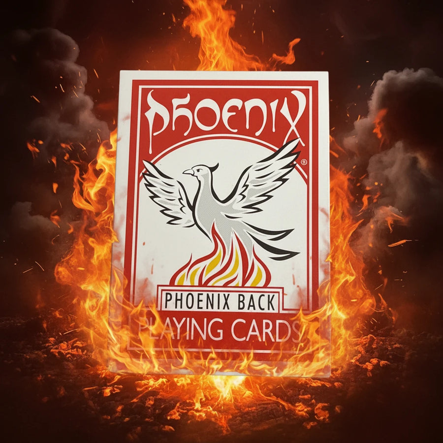 Phoenix Playing Cards - Blank Faces - RED Back