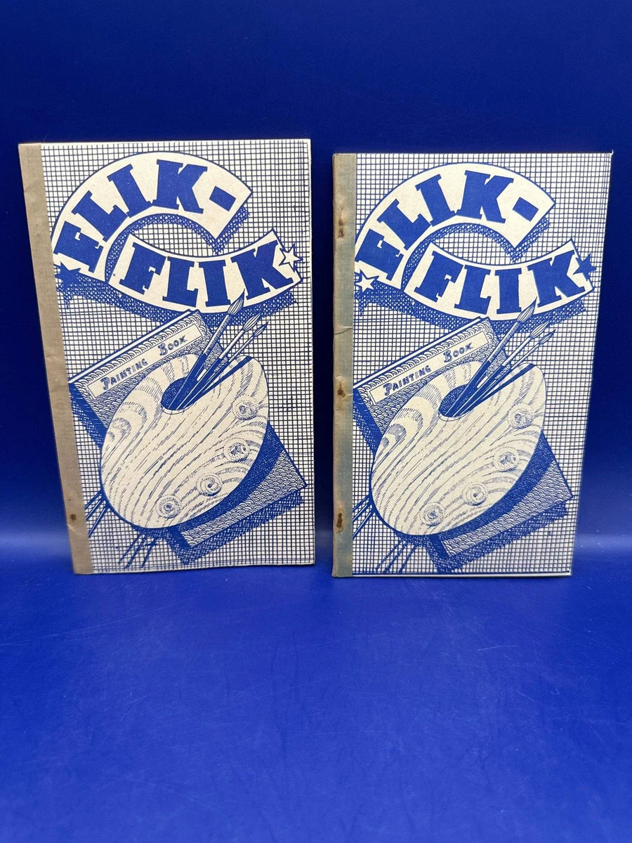 Flik-Flik Blow book / Flip book set by Emerson & West c1980 5 changes
