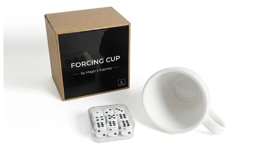Forcing Cup (Large) by Magic Express Magic Trick-Mentalism-ACAAN-Dice-EDC
