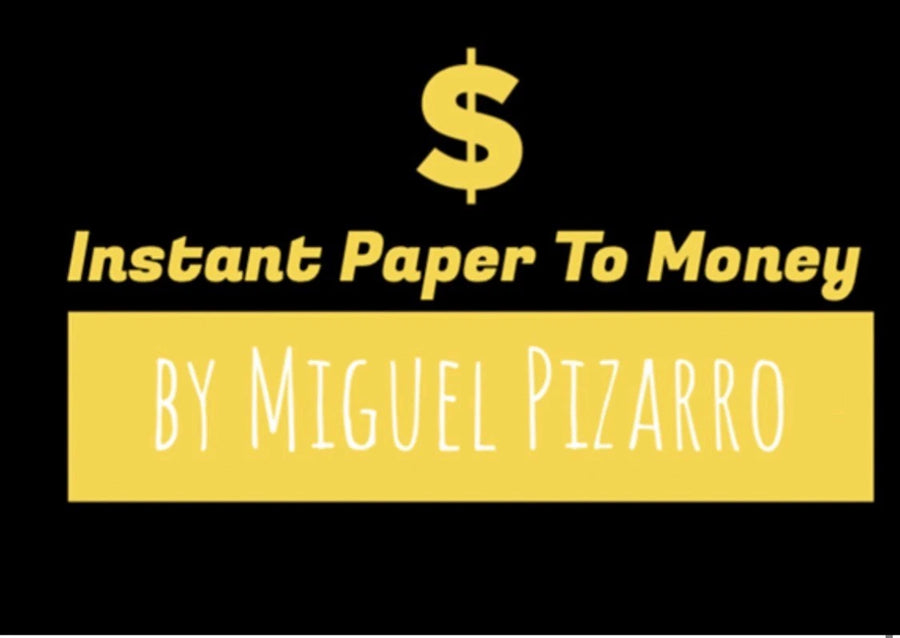 Instant Paper to Money (US Dollar) by Miguel Pizarro and Crazy Jokers