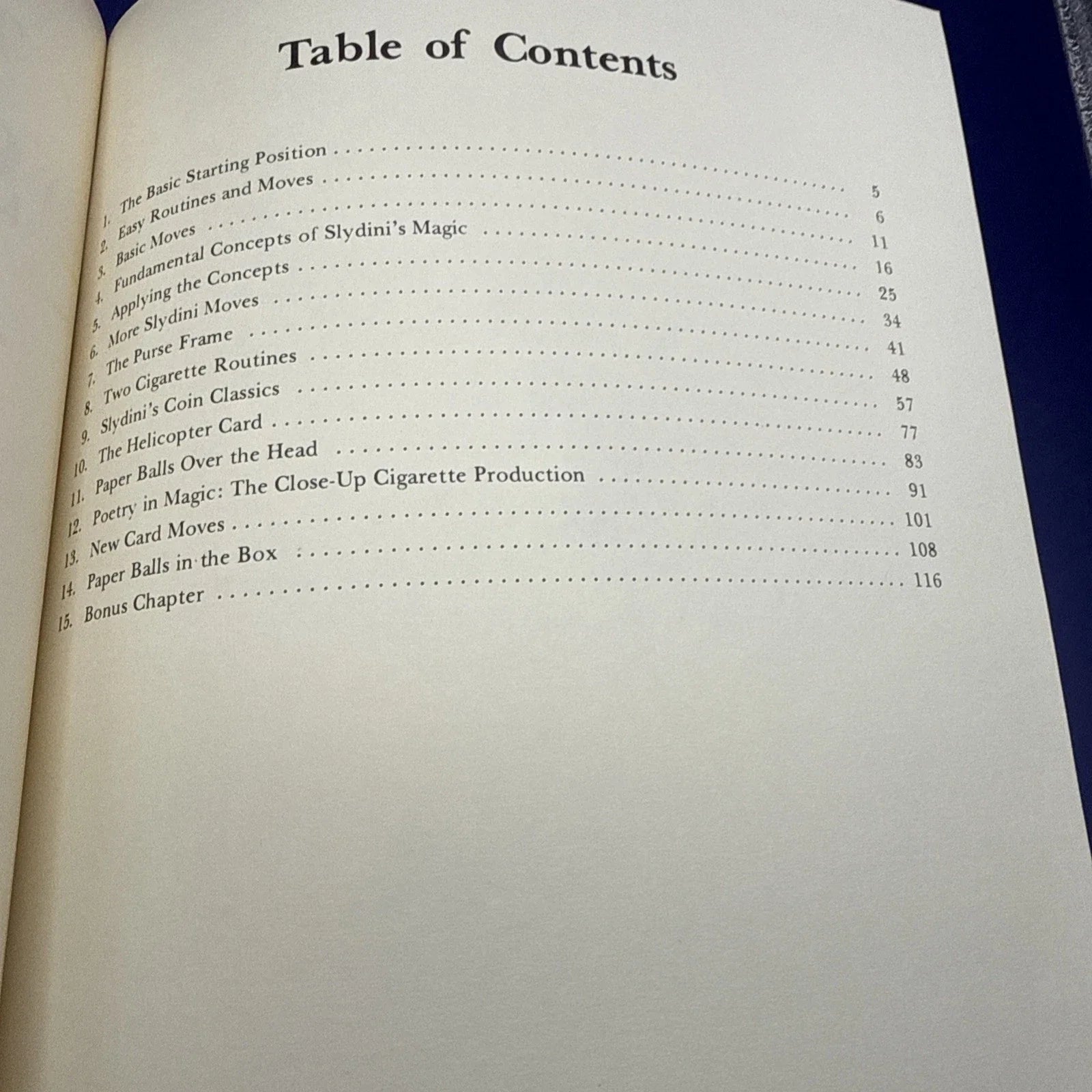 RARE The Best Of Slydini & More By Karl Fulves INSRIBED BY SLYDINI 1st Edition