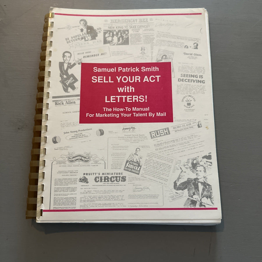 Sell Your Act with Letters by Samuel Patrick Smith ESTATE