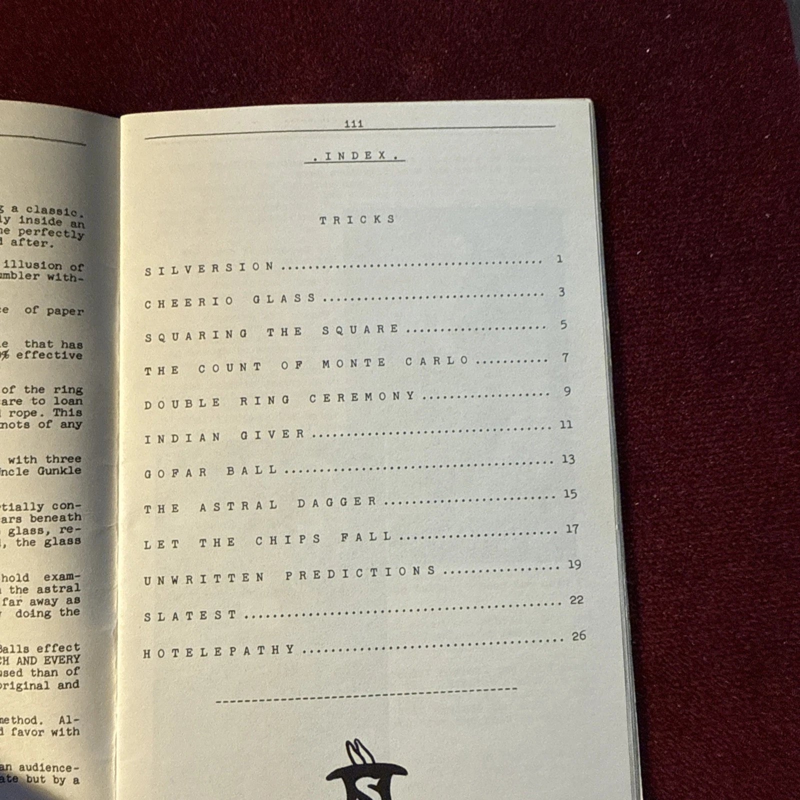 Magic Mine No. 1 by Stewart James Original Magic Tricks 1957 ESTATE