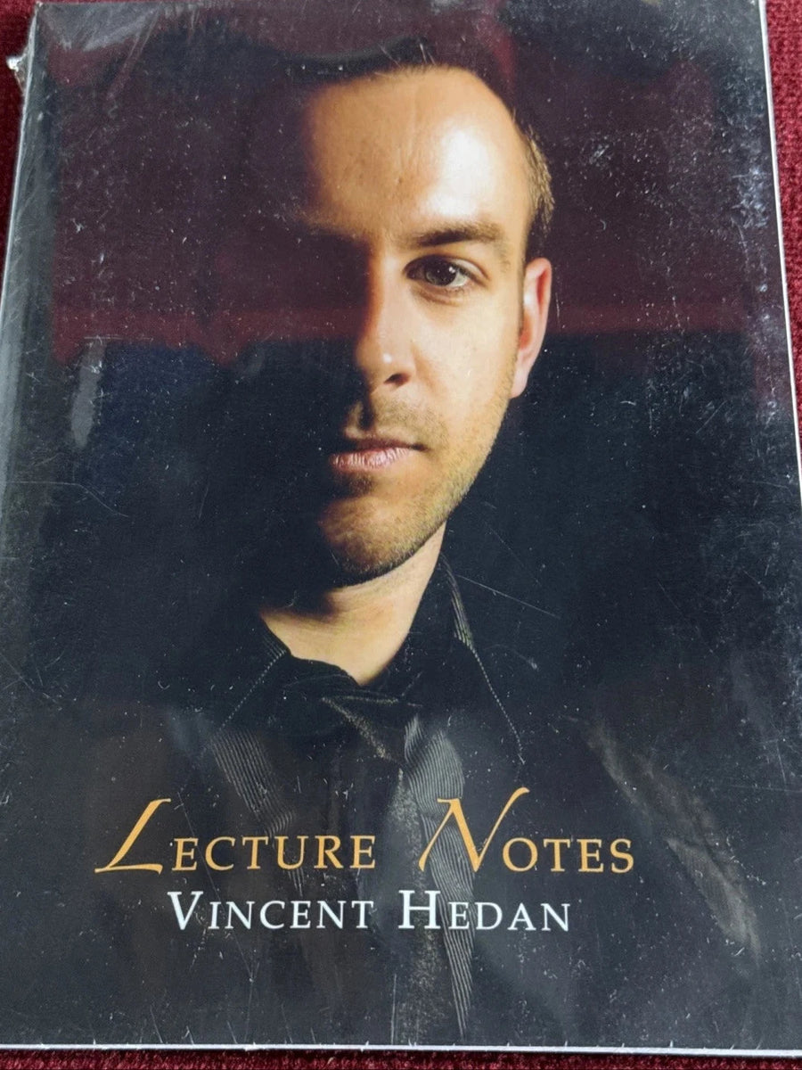 Vincent Hedan Lecture Notes