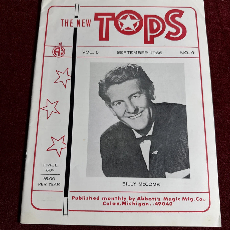 TOPS Magic Magazine VNTG Abbott’s February 1966 Vol 6 #9 Billy McComb