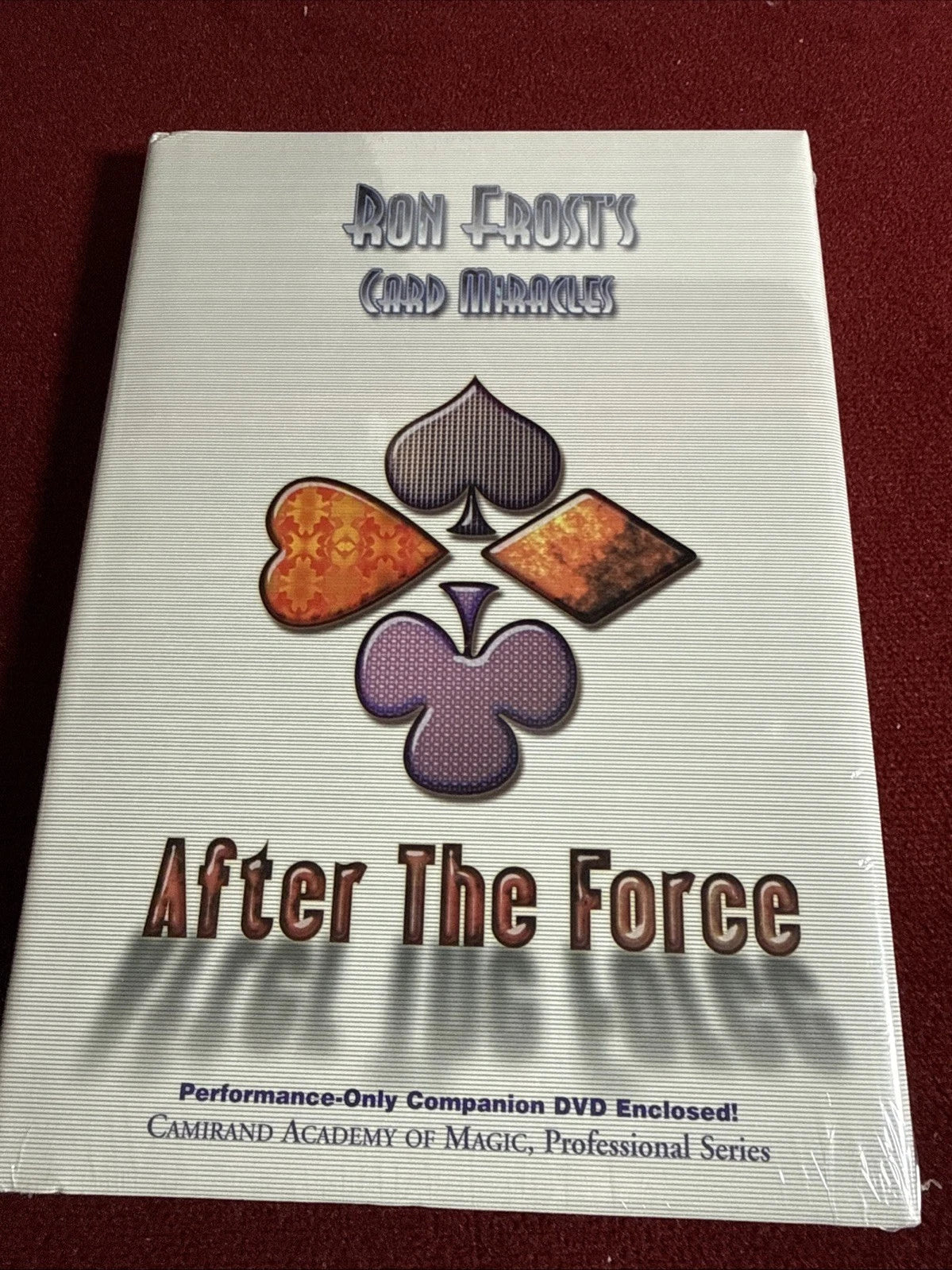 Ron Frost’s Card Miracles After The Force W/DVD - Camirand Academy Of Magic