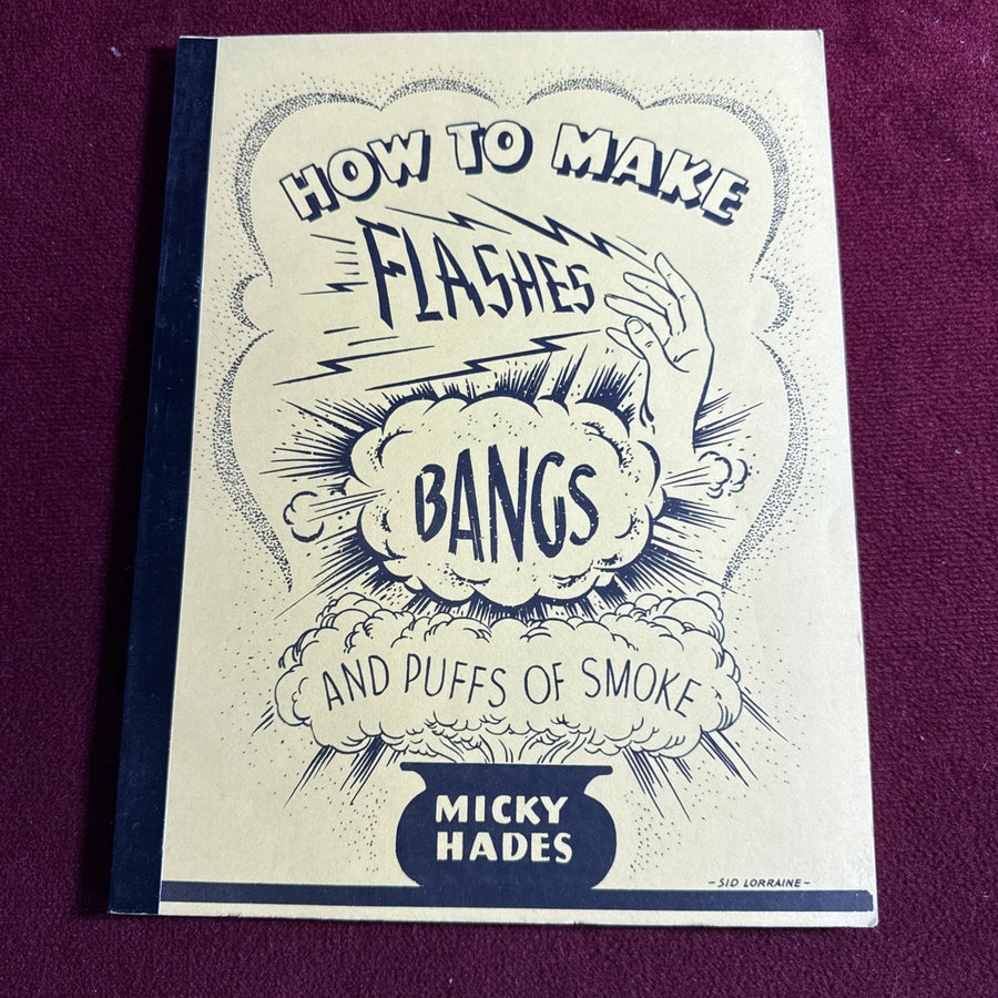 How To Make Flashes Bangs & Puffs of Smoke - Micky Hades 1979 ESTATE