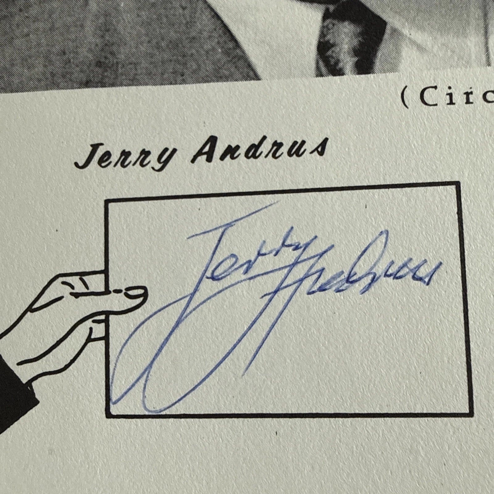 Andrus Deals You In by Jerry Andrus SIGNED 1978 ESTATE