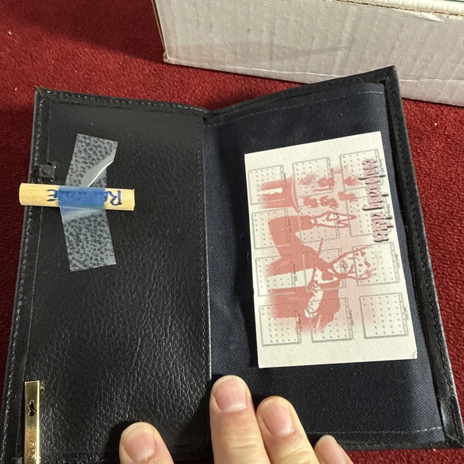 House of Fire Hot Checks Magic Trick Flaming Check Book VNTG RARE NOS