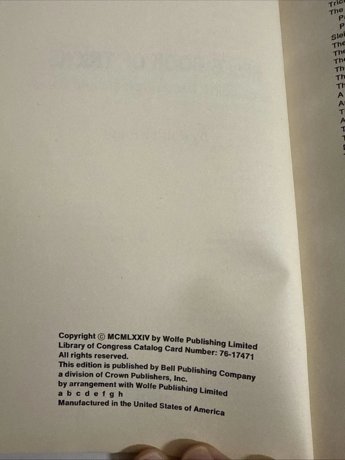 Bell’s Book Of Tricks Patrick Page VNTG HC Magic Book 1974 Close-up/Parlor