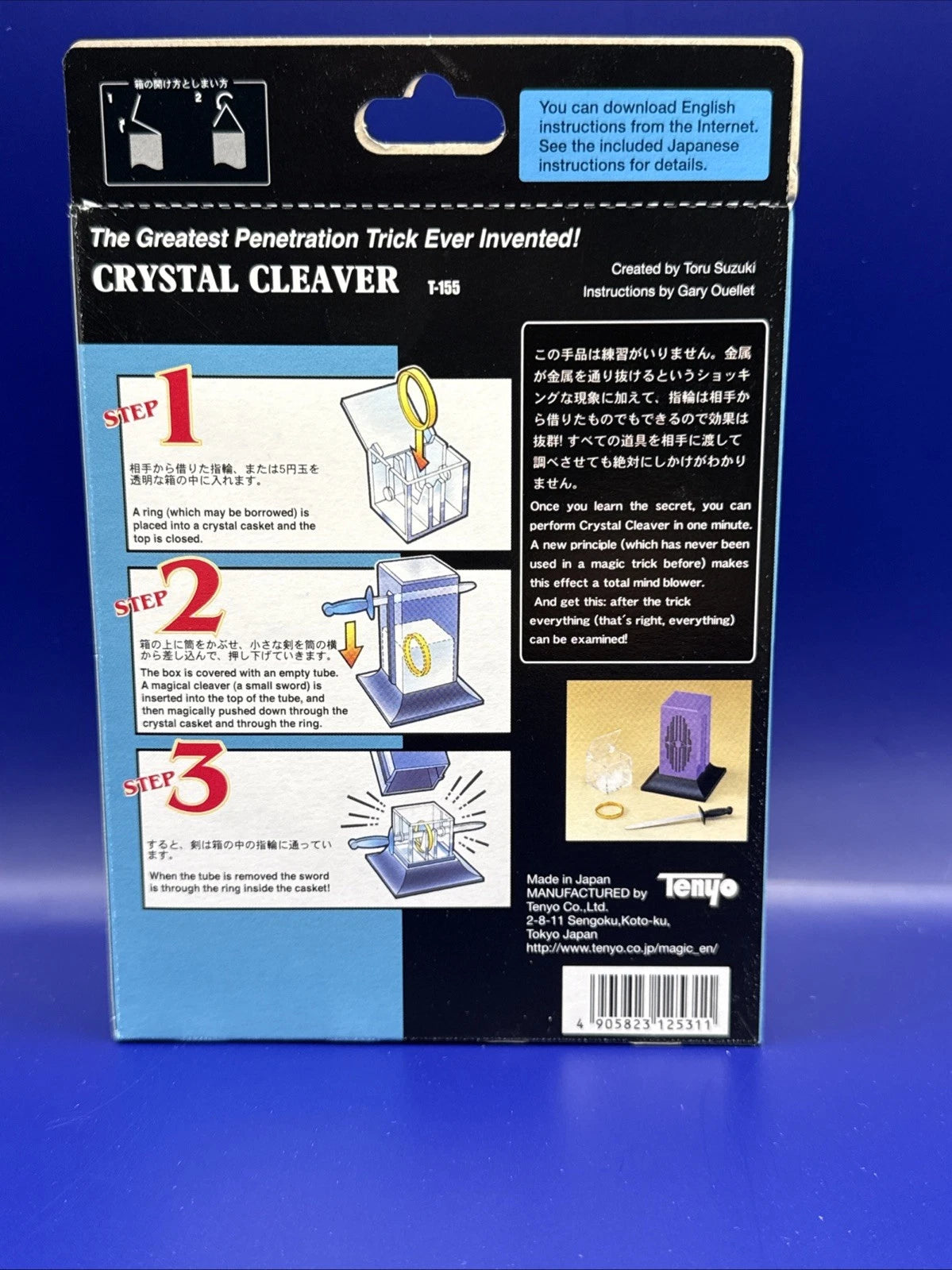Crystal Cleaver (T-155) Tenyo Magic Brand