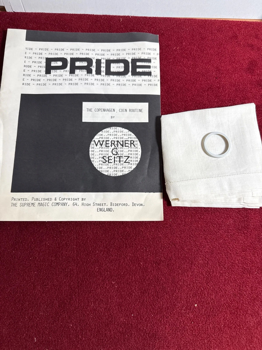 Pride The Copenhagen Coin Routine by Werner Seitz - Supreme Magic - ESTATE