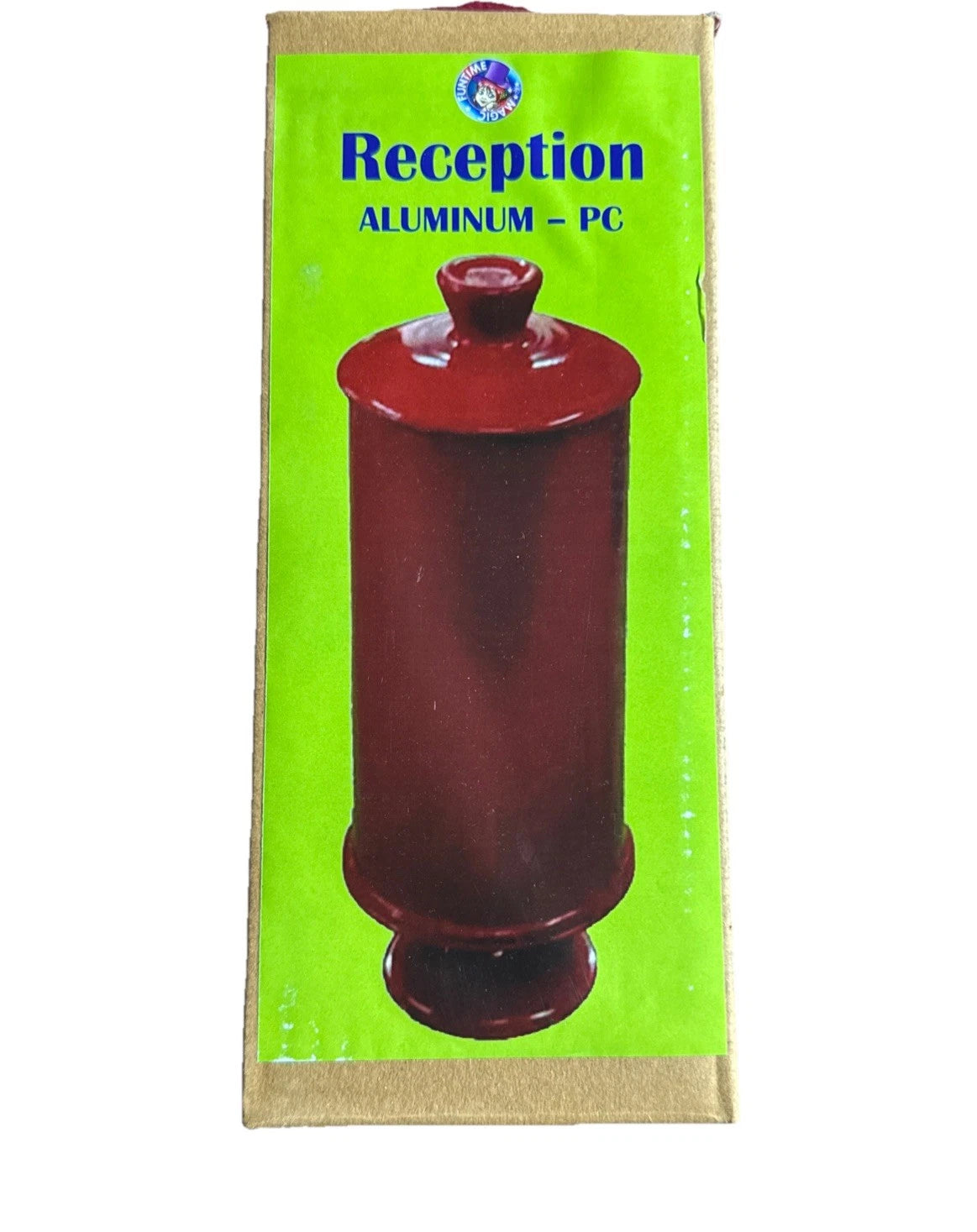 Reception (Aluminum - Red) by Funtime Magic - Production and Transformation Tube