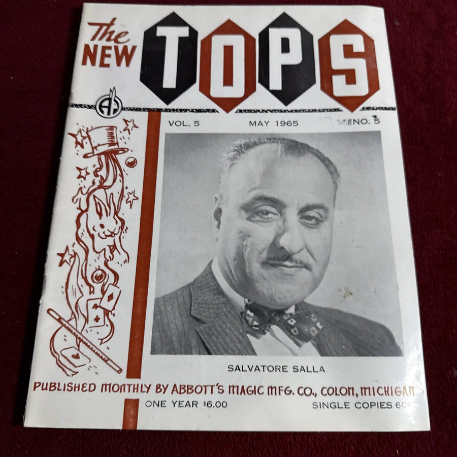 TOPS Magic Magazine VNTG Abbott’s May 1965 Vol 5 #5 Salvatore Salla