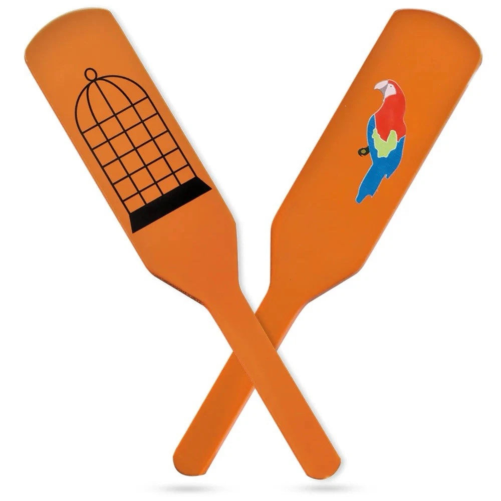 Magic Bird Cage Paddles - Magic Makers - Vanishing Parrot