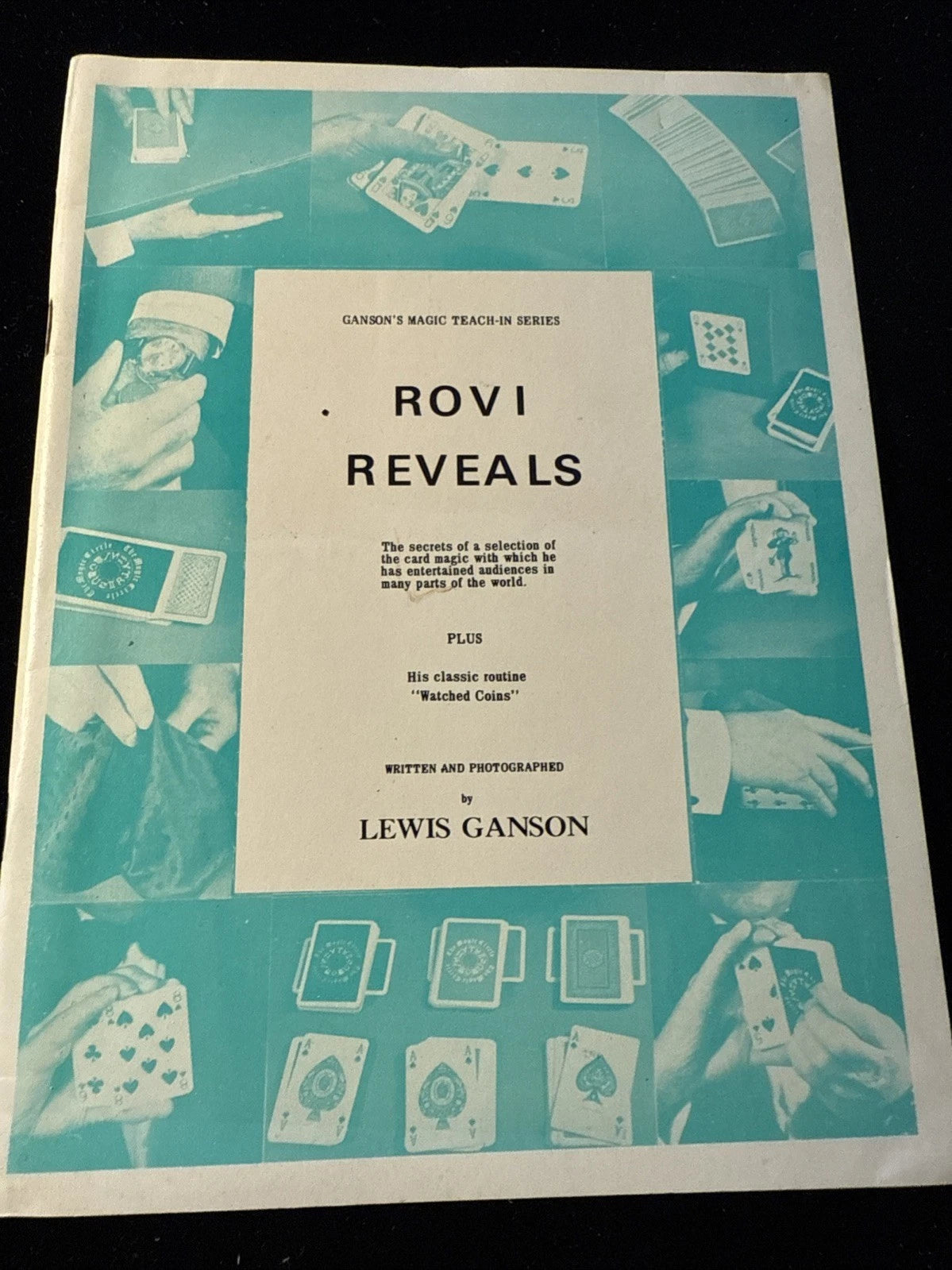 Rovi Reveals - Lewis Ganson - Inscribed - Supreme Magic 1984 ESTATE