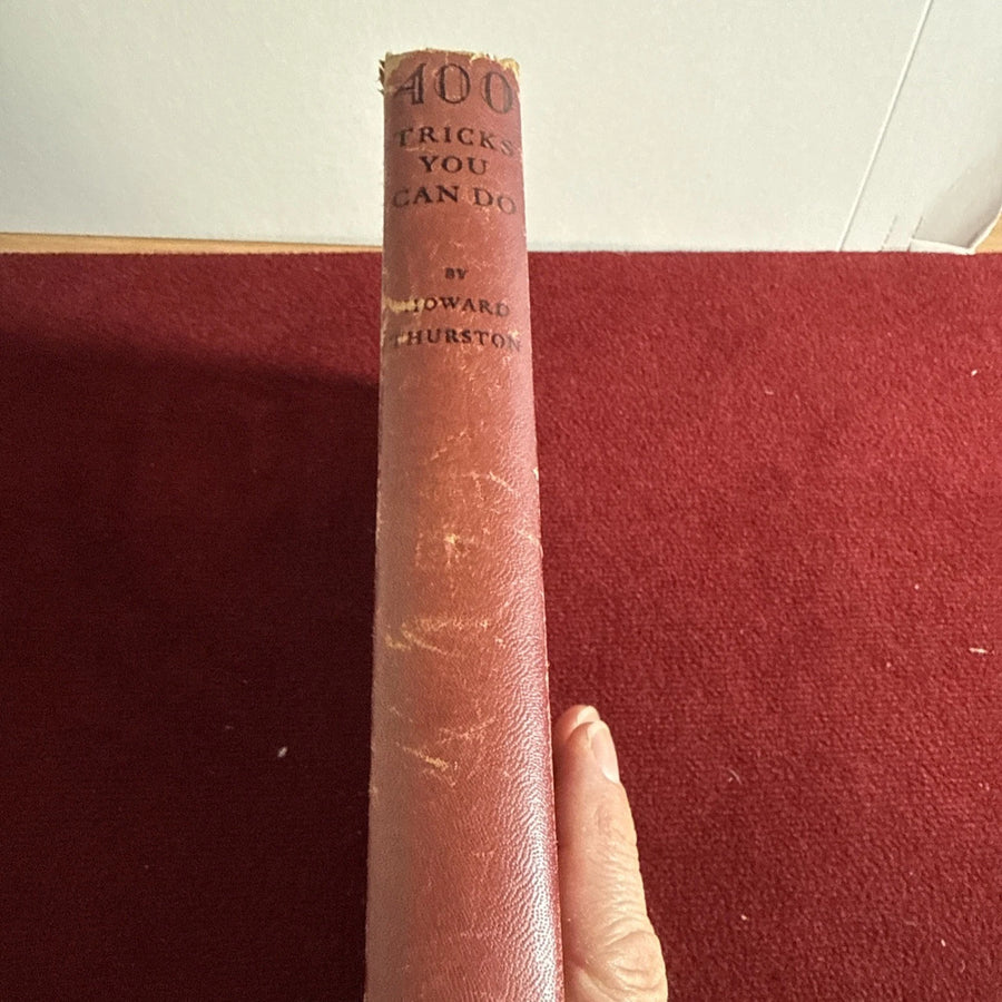 400 TRICKS YOU CAN DO BY HOWARD THURSTON (1940) ESTATE