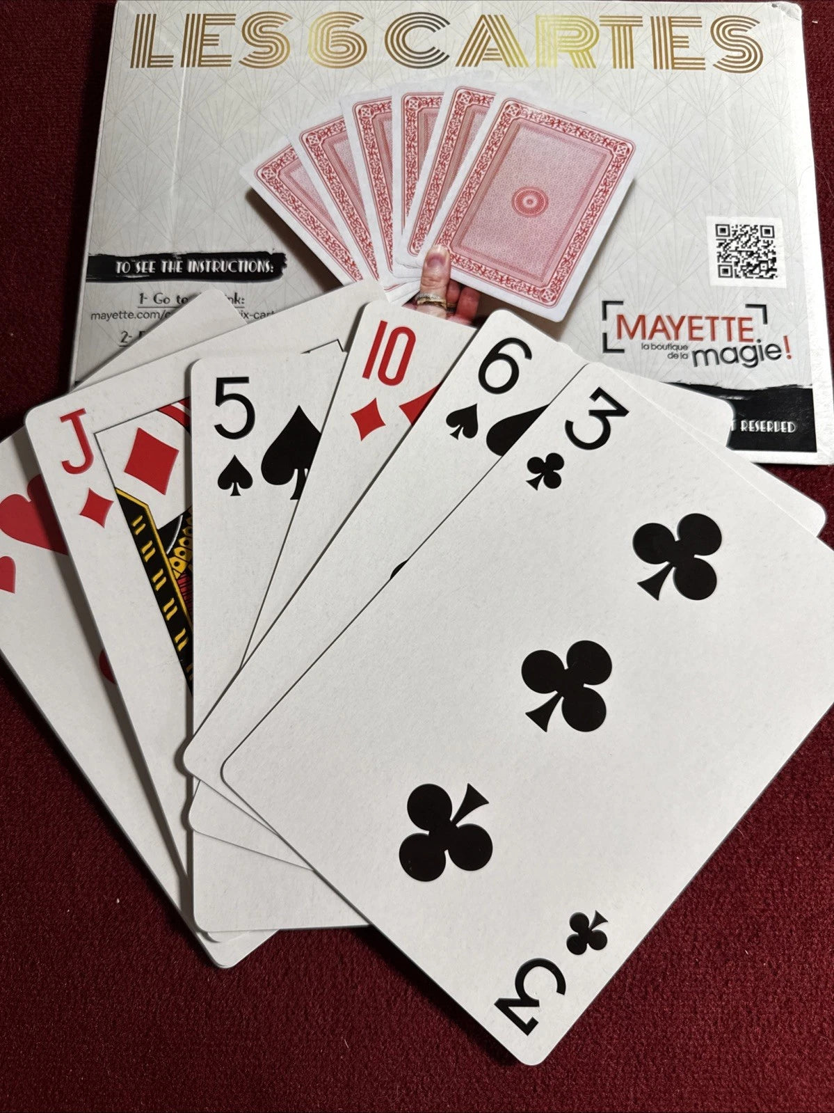 Les 6 Cartes - Jumbo 6 Card Repeat