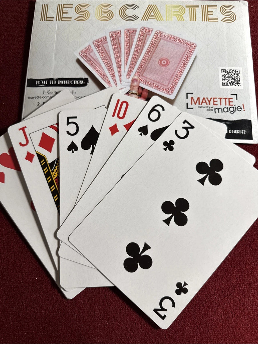 Les 6 Cartes - Jumbo 6 Card Repeat