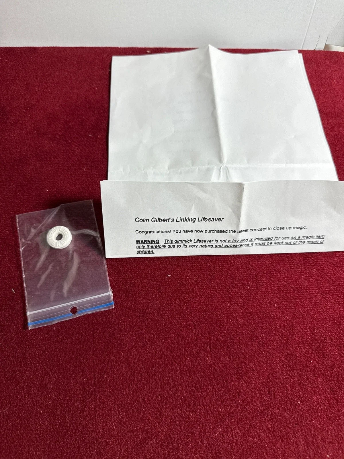 Linking Lifesavers by Colin Gilbert magic trick EDC CLOSE-Up