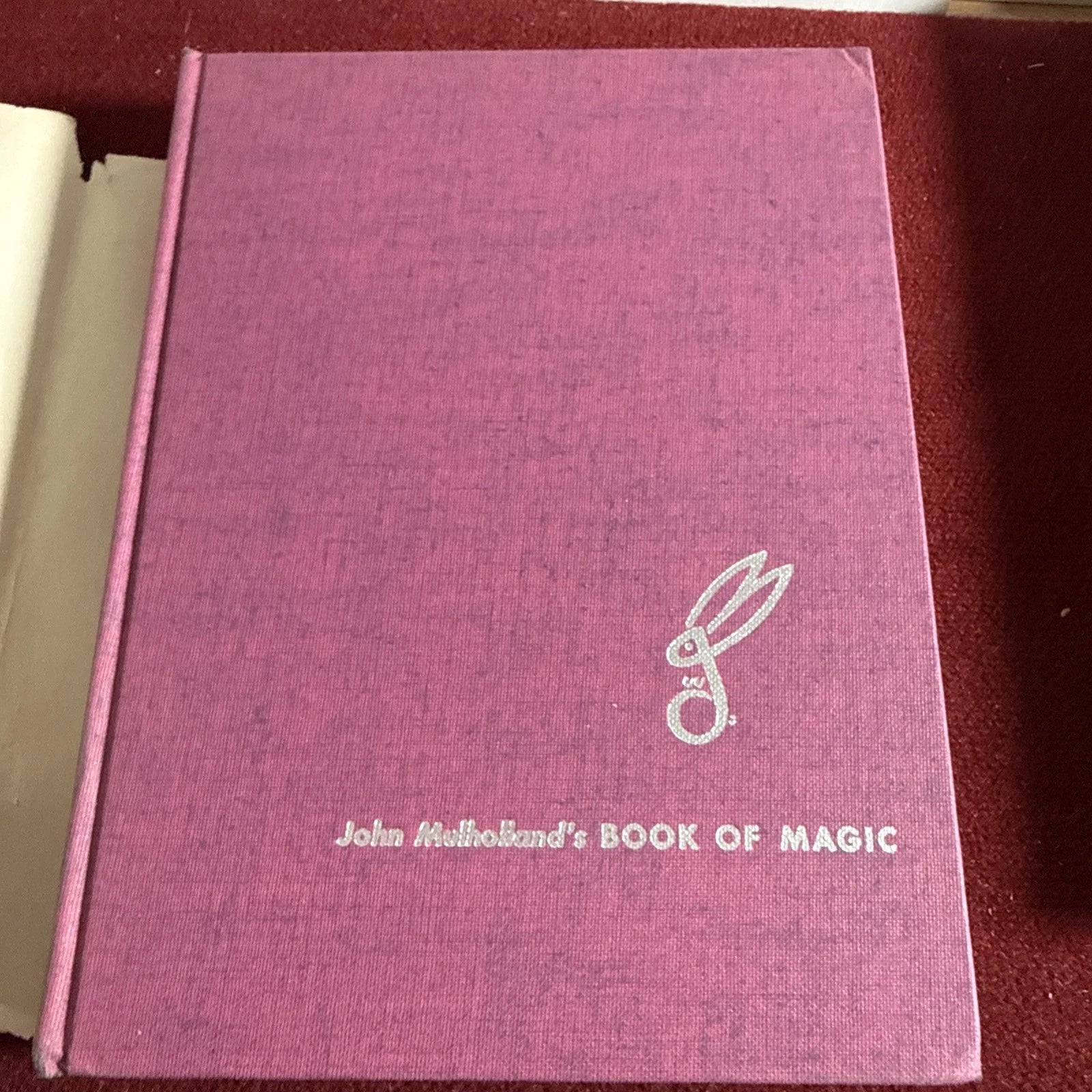 John Mulholland Book Of Magic 1st Edition ESTATE
