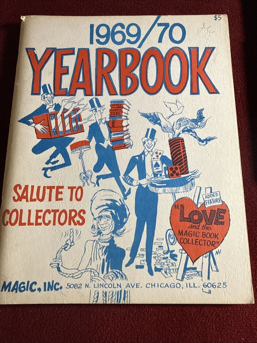 Ireland’s Year Book 1969/70 Magic Annual Newsletter Close-up Stage Scripting