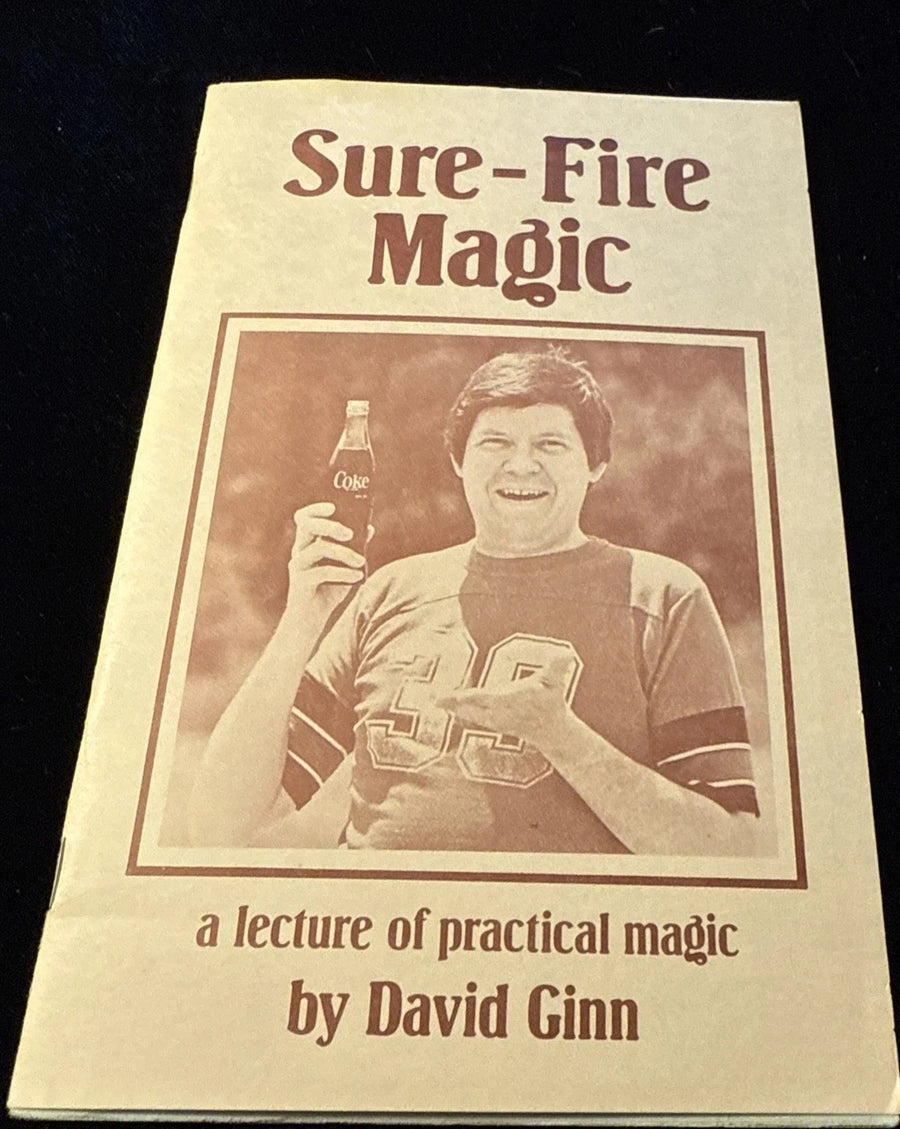 Sure Fire Magic David Ginn Early Edition - 1982 Lecture of Practical Magic ESTATE